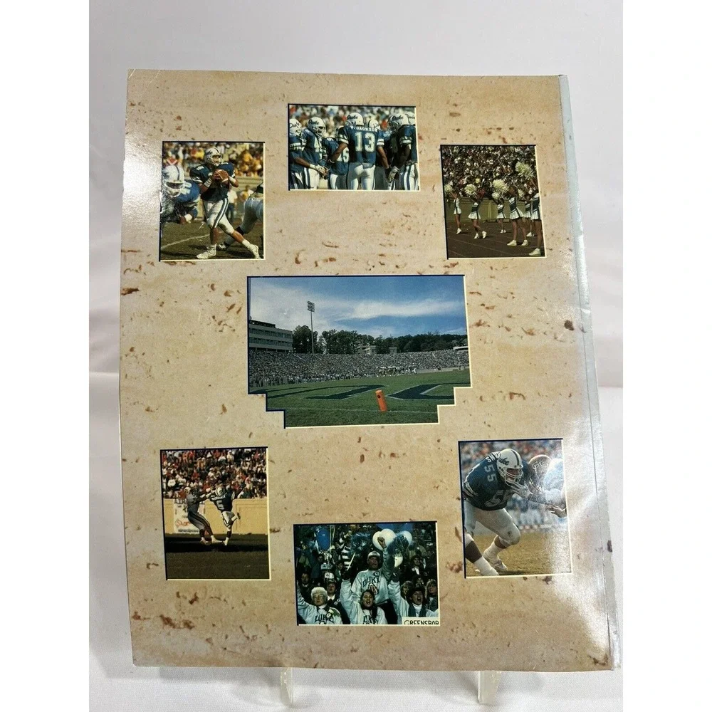 Duke 1990 Football Media Guide NCAA Vintage Sports Americana Program Book